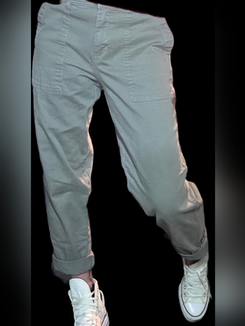 A New Day Casual Utility Pants - Sage Green Size4